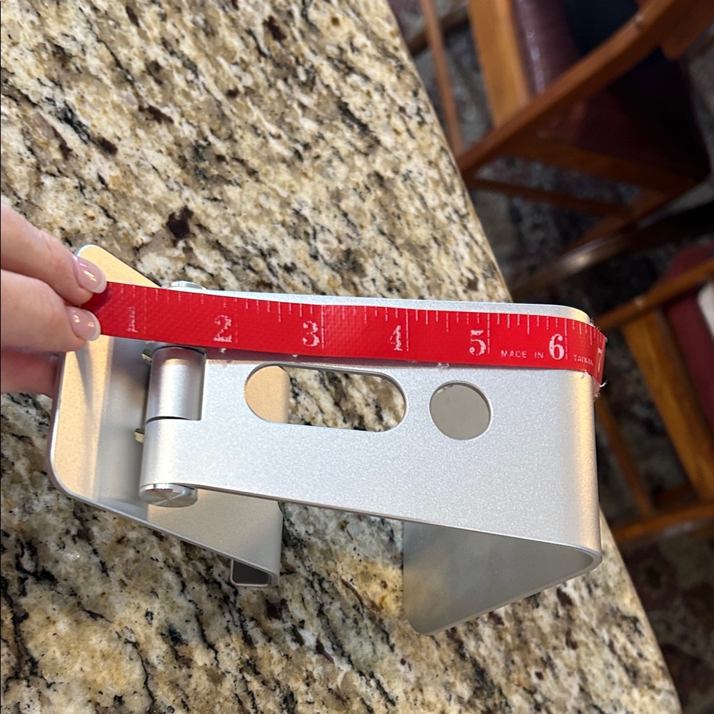 Adjustable Silver Tablet Stand - Picture 5 of 8
